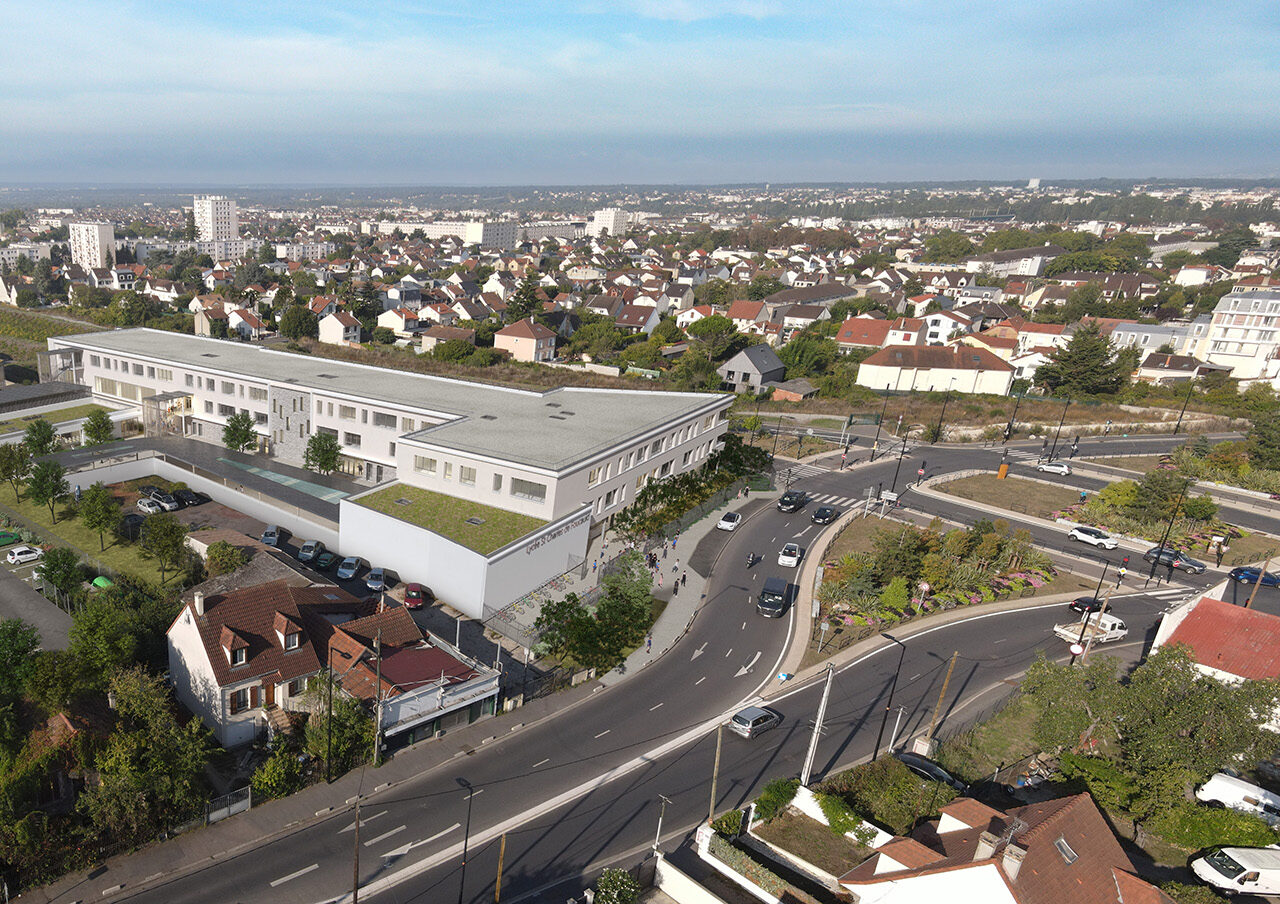 Vue aérienne Sartrouville